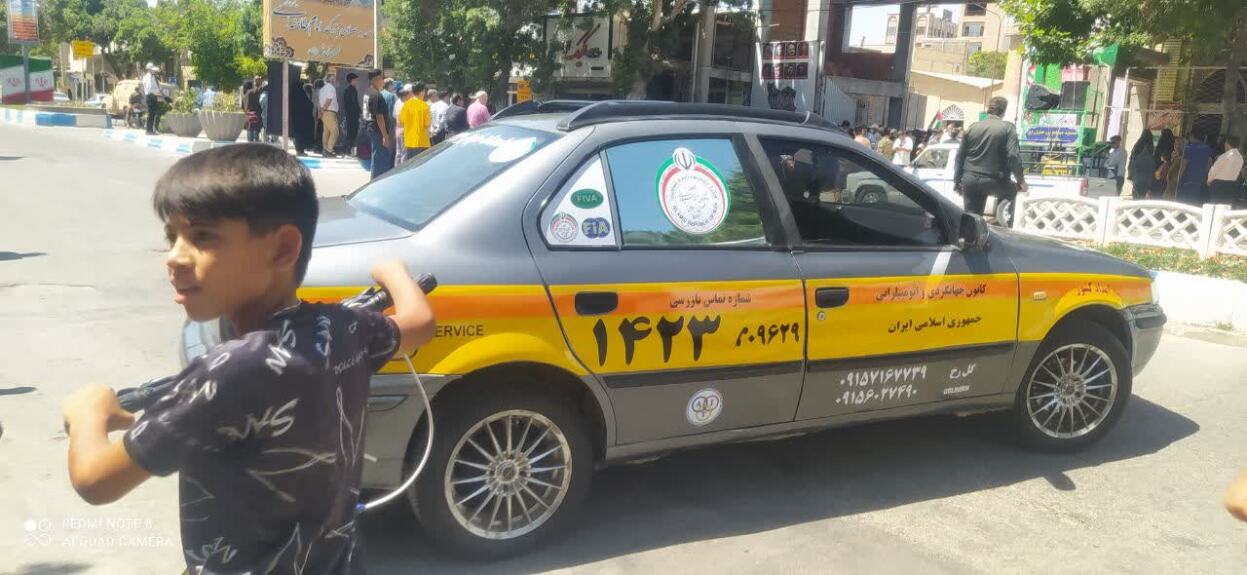 همکاری امداد خودرو خراسان شمالی با پلیس در مراسم تاسوعا عاشورا 1404