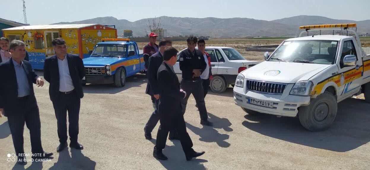 بازدید مسئولین از پایگاه های امداد کانون