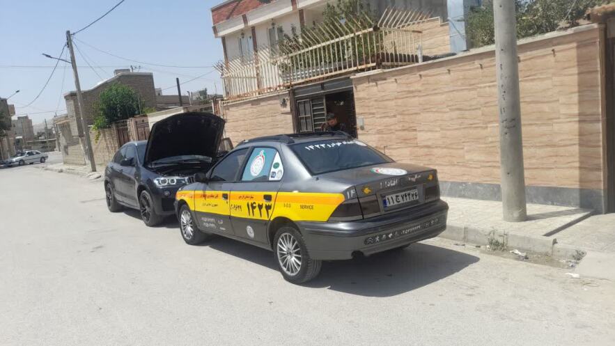 واحد تعمیر در محل امداد خودرو خراسان شمالی 