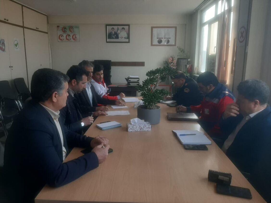 جلسه هماهنگی ستاد خدمات سفر استان خراسان شمالی